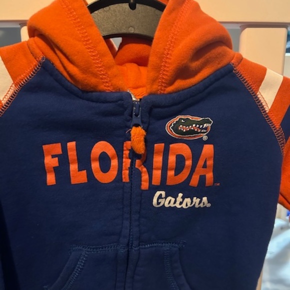 Colosseum Kids Florida gators sweat pants and zip up hooded jacket set - 3-6 M - Picture 2 of 6